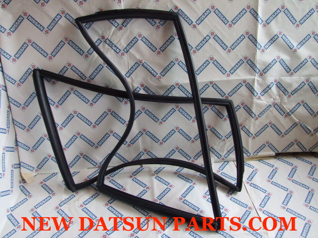 Weatherstrip Back Window Rubber Rear Seal W/o Moulding for Datsun 1600 510