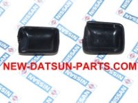 Datsun 240Z 260Z 280Z handle escutcheons inserts set 1970-1978 classic Z door interior parts