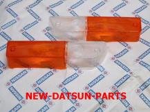 DATSUN 510 EUROPEAN FRONT TURN SIGNAL LENS SET 