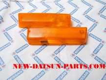 DATSUN 510 FRONT PARK LAMP LENS ORANGE 