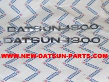 DATSUN PICKUP TRUCK FENDER EMBLEMS 