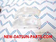 DATSUN PICKUP TRUCK FRONT CLEAR PARK LAMP LENS 