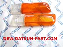 DATSUN PICKUP TRUCK EURO FRONT PARK LAMP LENS 