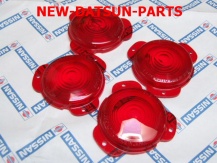  DATSUN FAIRLADY ROADSTER TAIL LAMP LENS RED 