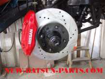Datsun Roadster Nissan GTR Brake Conversion 