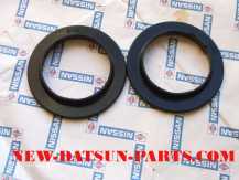 DATSUN ROADSTER RUBBER FRONT COIL SPRING ISOLATORS 