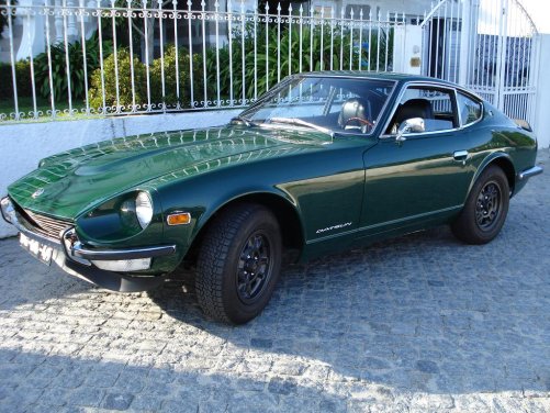 green datsun 240Z