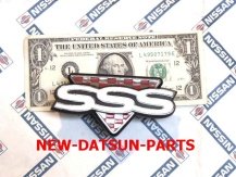 DATSUN BLUEBIRD SSS GRILLE BADGE 