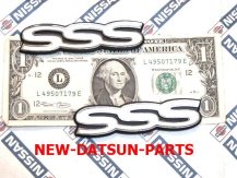 DATSUN BLUEBIRD PILLAR EMBLEMS 