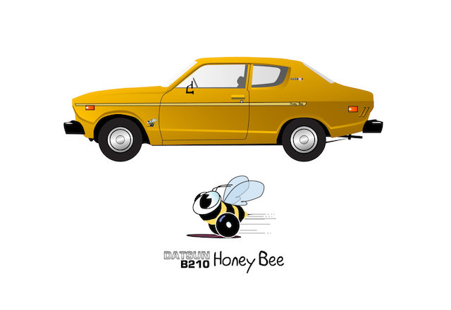 DATSUN B210 1974-1978 honey bee