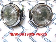  DATSUN ROADSTER WHITE PARK LAMP ASSEMBLIES