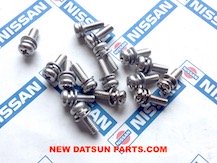 DATSUN ROADSTER SU CARBURETORS SCREWS 