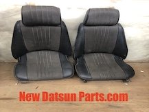 DATSUN ROADSTER BLACK SEATS  